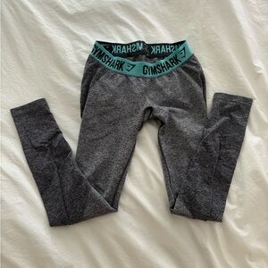 Gymshark leggings - grey, medium